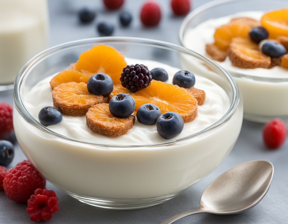 Griekse yoghurt met gedroogd fruit en kaneel